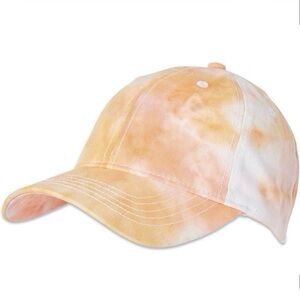 Time and Tru Womens Baseball Cap Hat Multi Tie Dye